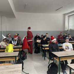 Návšteva Mikuláša na SPŠE Prešov