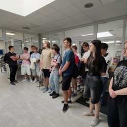 Žiaci I. SA na Dni otvorených dverí v Commer Service